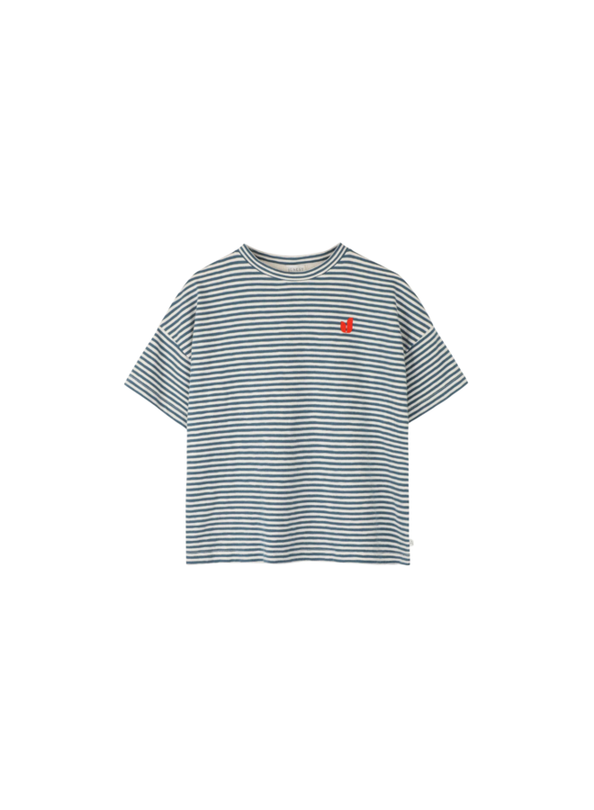 Bruun oversized t-shirt - Seafoam green off white