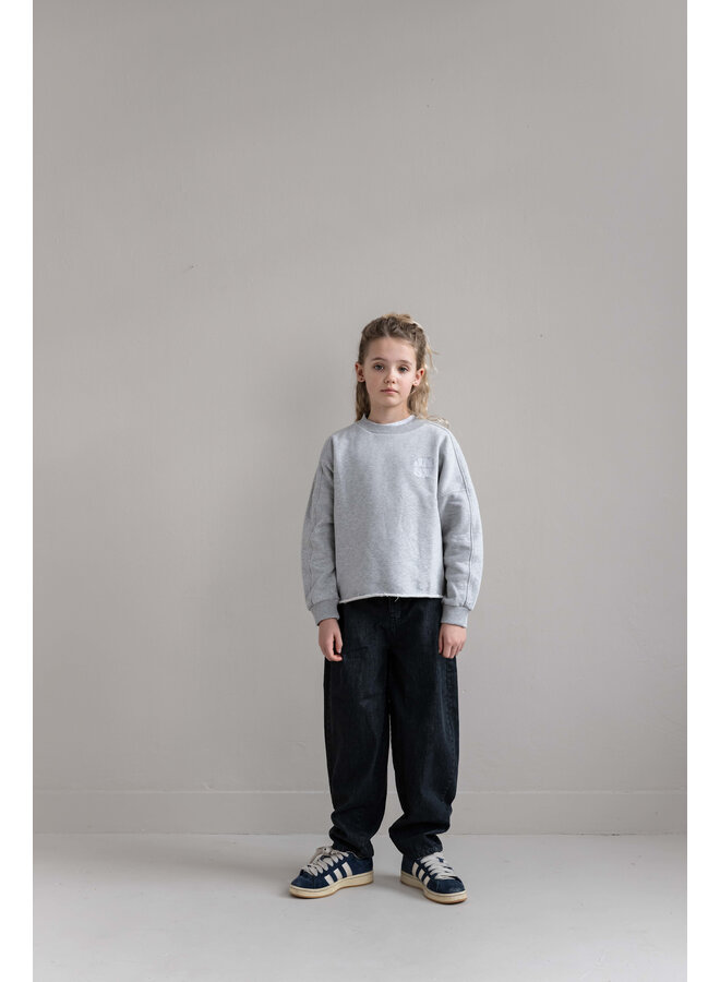 Jenest - Billie sweater - Grey melange