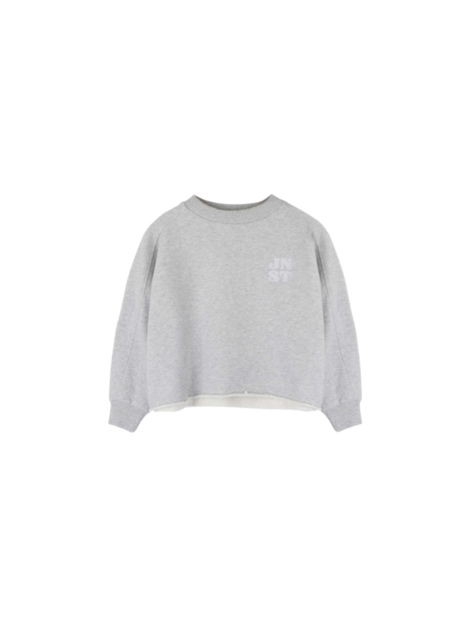 Jenest - Billie sweater - Grey melange