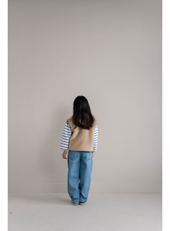 Jenest - Balloon denim pants - Medium wash