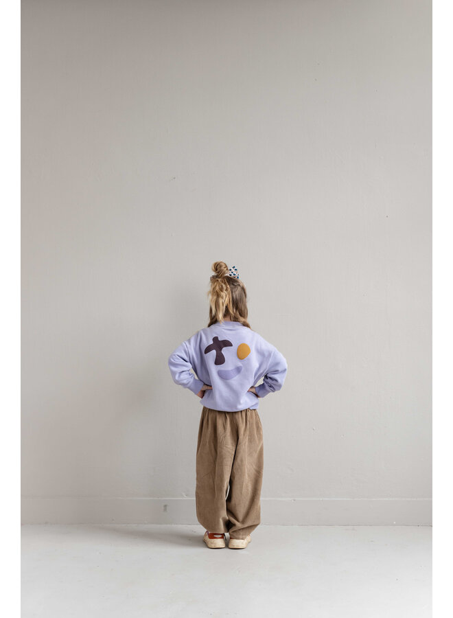 Jenest - Happy bird sweater - Soft lila