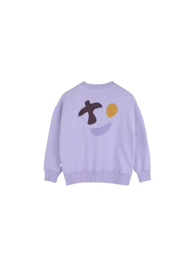 Jenest - Happy bird sweater - Soft lila