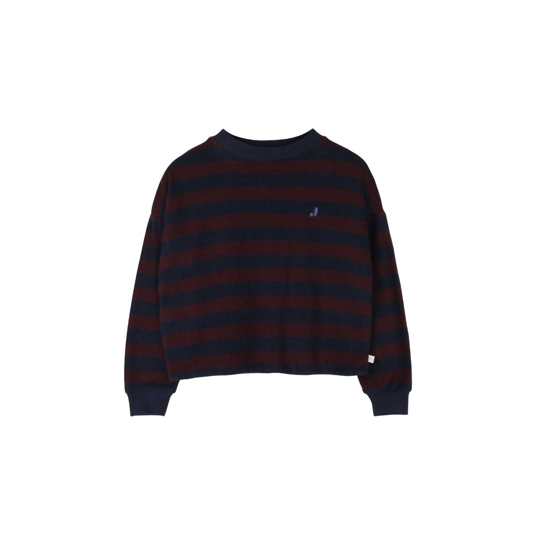 Jenest - Kay ls t-shirt - Navy blue cherry bordeaux
