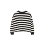 Jenest - Kay ls t-shirt - Off black off white