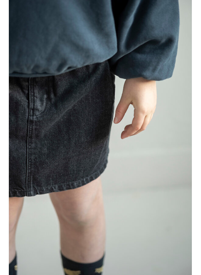 Jenest - Uma denim skirt - Vintage black