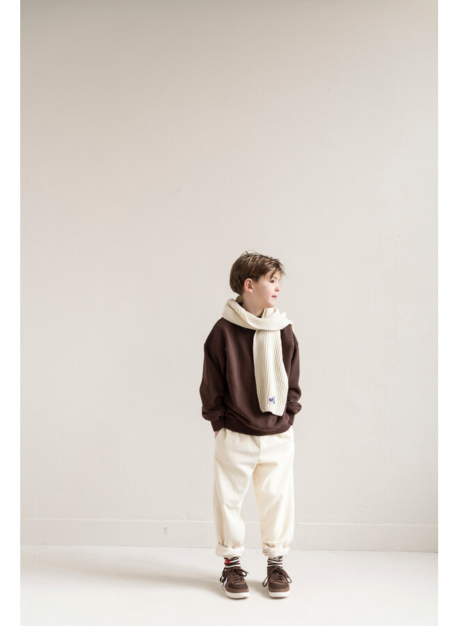Jenest - Cameron polo sweater - Fondant brown