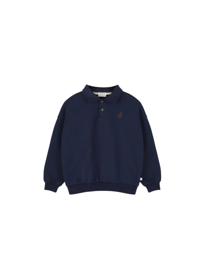 Cameron polo sweater - Navy blue