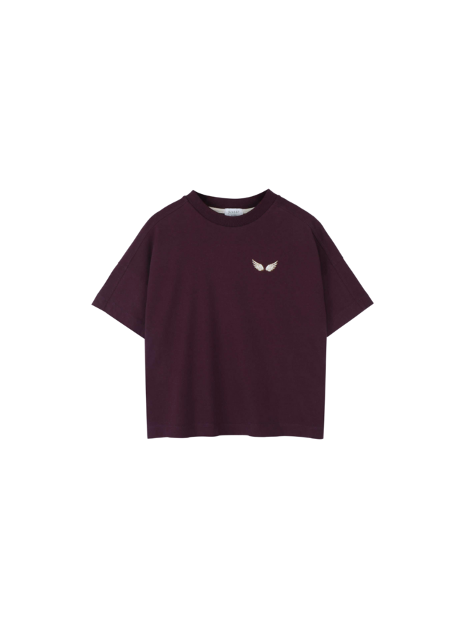 Jenest - Tessie t-shirt - Cherry bordeaux