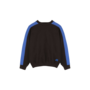 Jenest - Sammy sweater - Dark brown melange blue