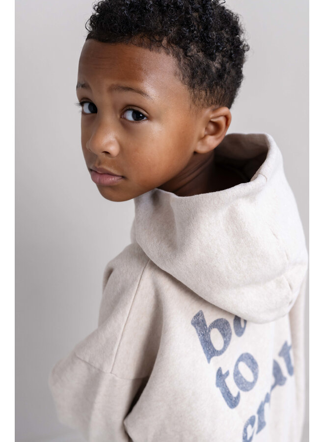 Jenest - Chris hoodie - Beige melange