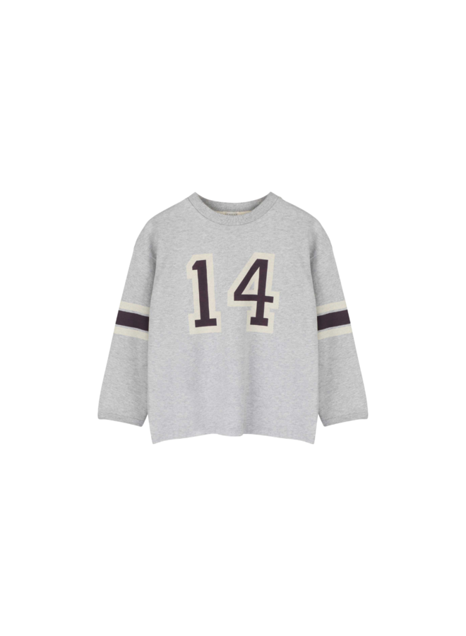 John ls t-shirt - Melange grey