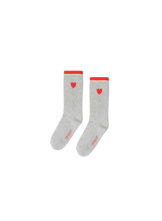 Fancy sport socks - Grey melange