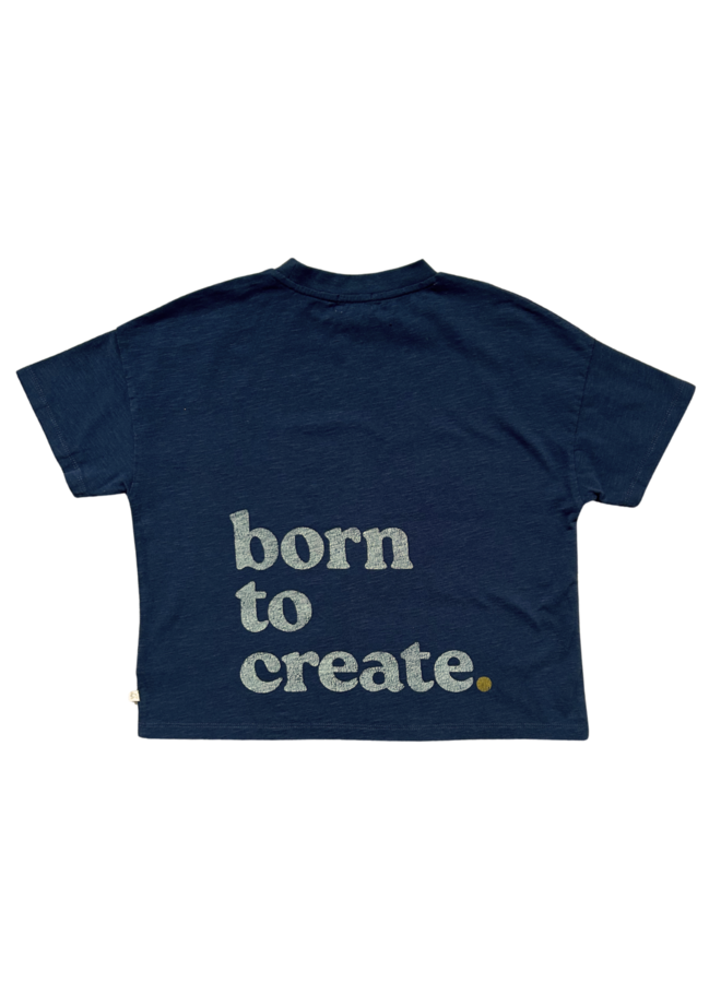 Jenest - Ben oversized t-shirt - Navy blue