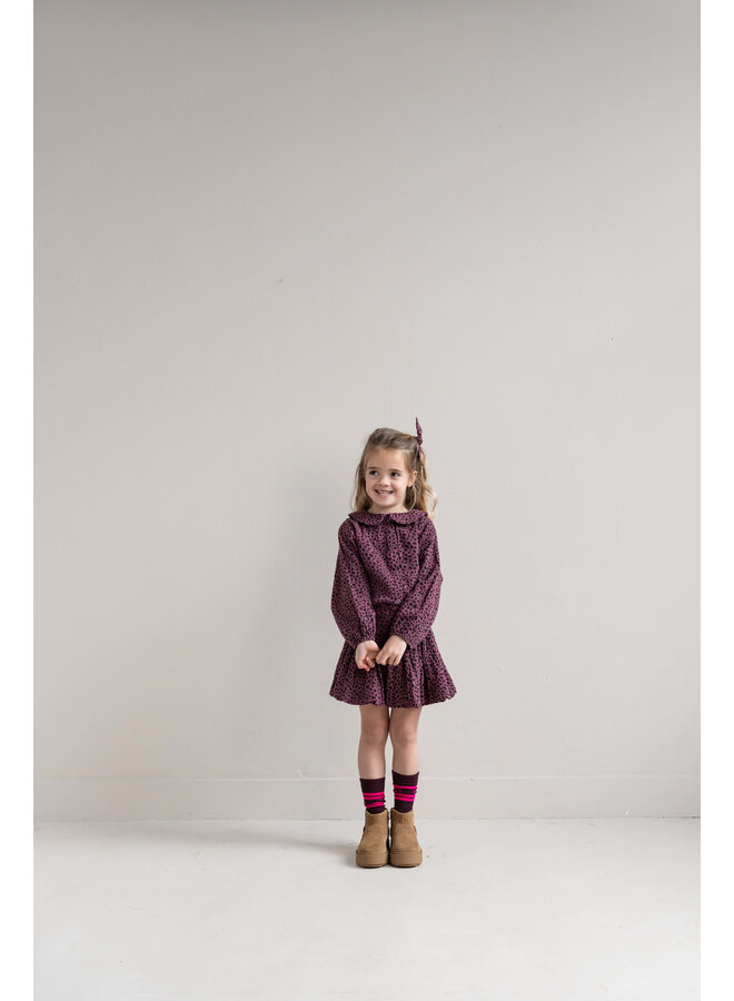 Jenest - Polly blouse - Lt cherry bordeaux