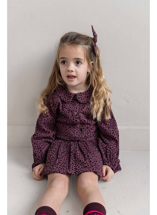 Jenest - Polly blouse - Lt cherry bordeaux