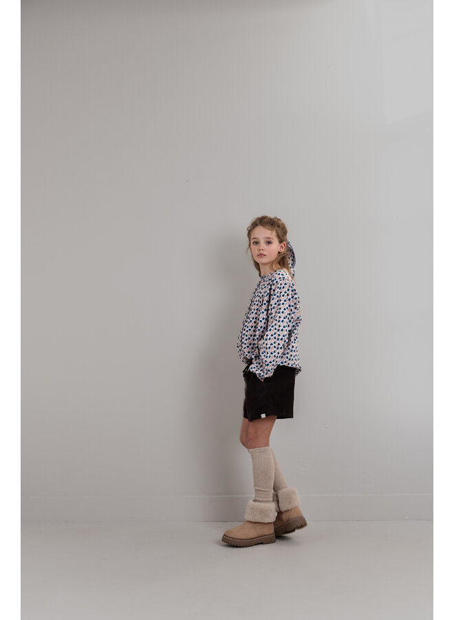 Jenest - Lou shorts - Dark fondant brown