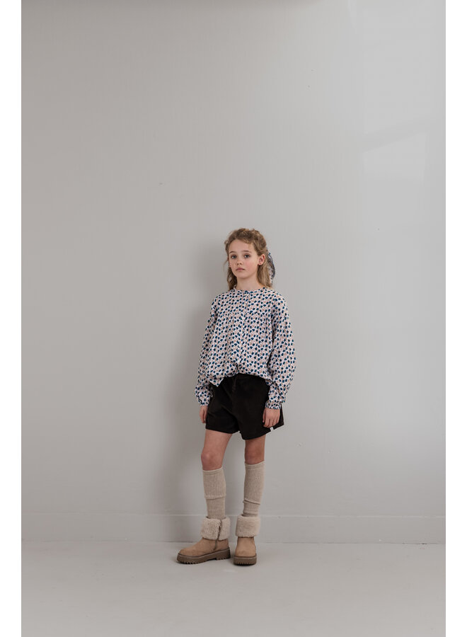 Jenest - Lou shorts - Dark fondant brown