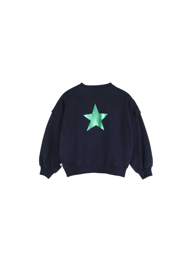 Jenest - Balloon sweater - Navy blue
