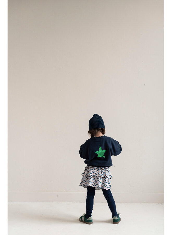Jenest - Balloon sweater - Navy blue