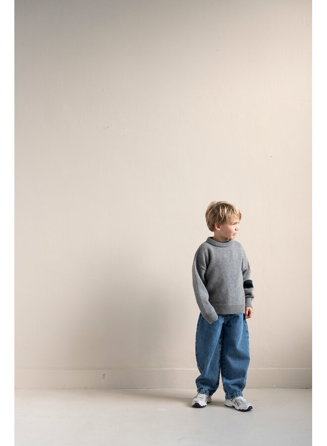 Jenest - Balloon denim pants - Dark wash
