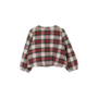 Jenest - Sofie blouse - Ivory off black red check