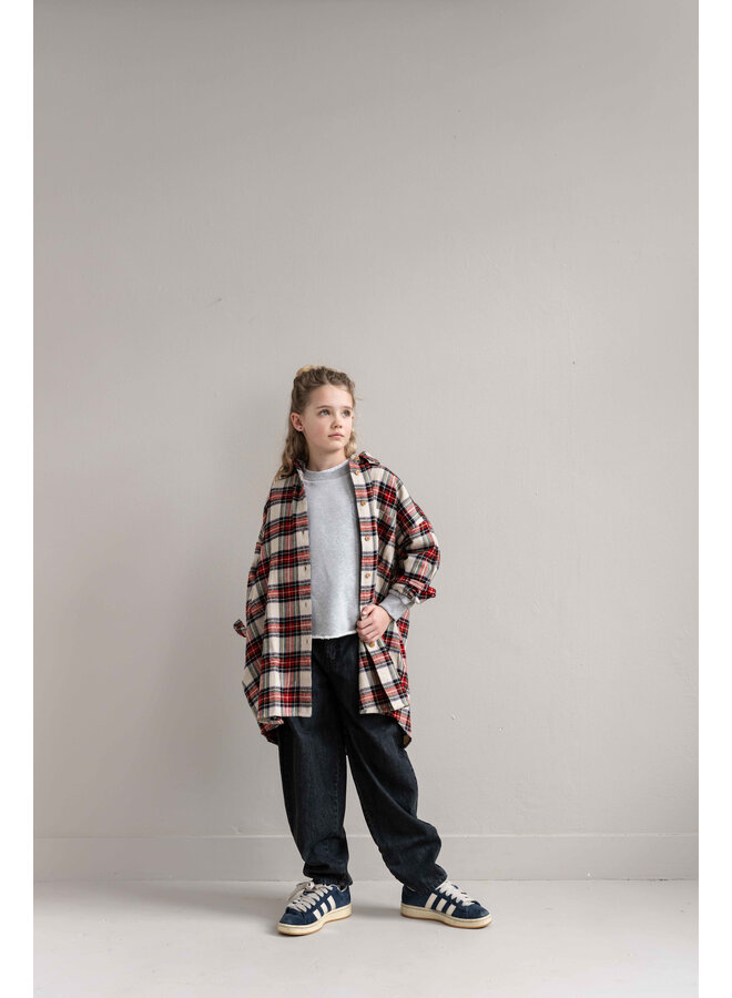 Jenest - Robin balloon denim pants - Vintage black