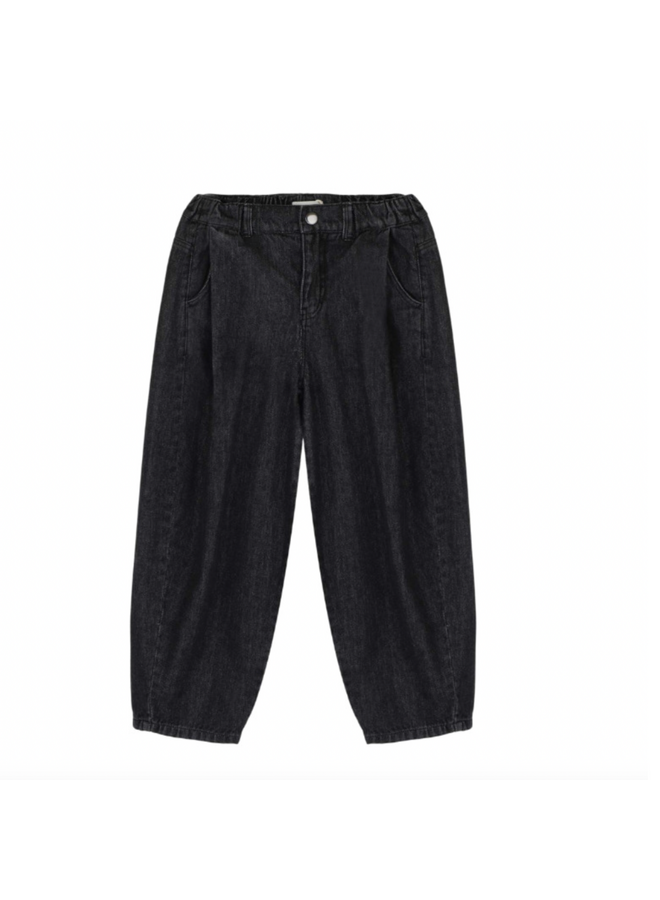 Jenest - Robin balloon denim pants - Vintage black