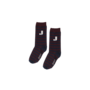 Jenest - J stripe socks - Navy blue cherry bordeaux