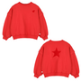 Jenest - Balloon sweater - Spicy red