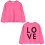 Jenest - Rosy ls t-shirt - Light raspberry pink
