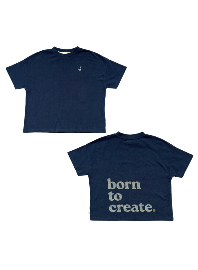 Ben oversized t-shirt - Navy blue