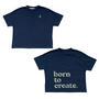 Jenest - Ben oversized t-shirt - Navy blue