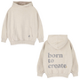 Jenest - Chris hoodie - Beige melange