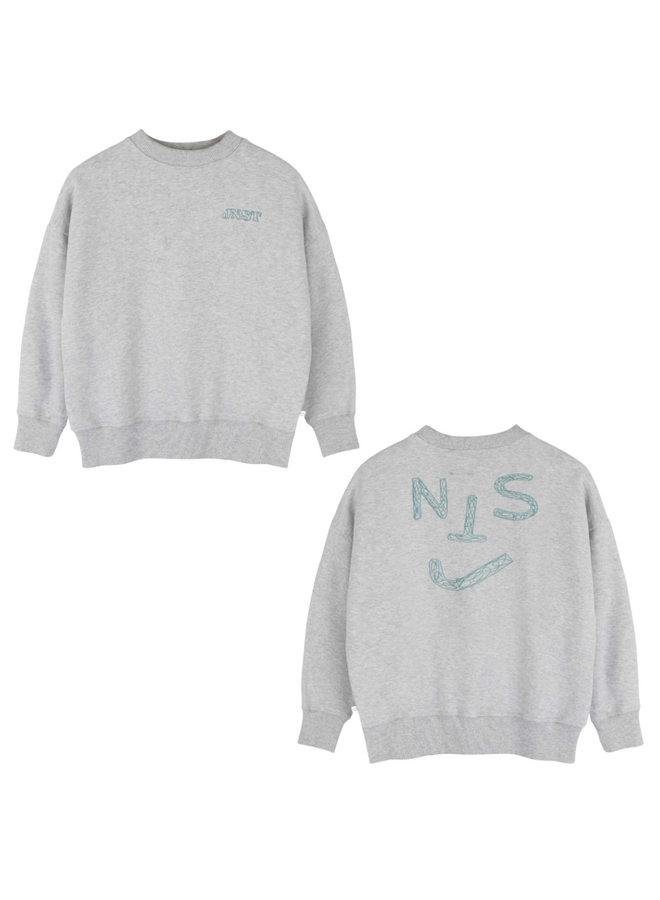 Jnst sweater - Grey melange