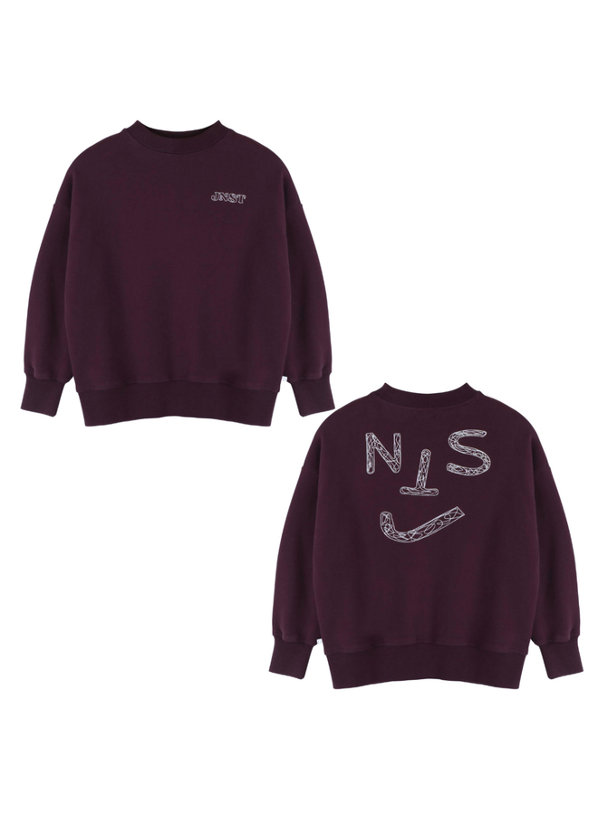 Jenest - Jnst sweater - Cherry bordeaux
