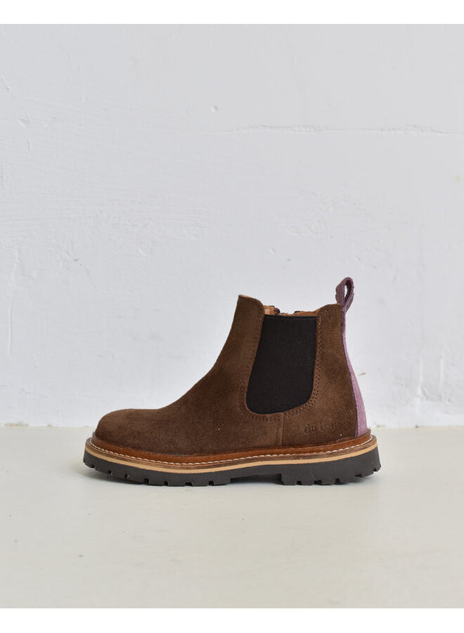 du Loua - Du louis - Brown/Purple suede