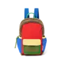 Studio Noos - Patchwork mini backpack - Fiery red