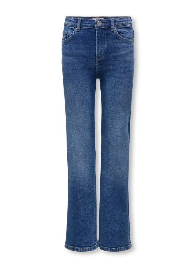 Juicy wide star denim - Medium blue denim