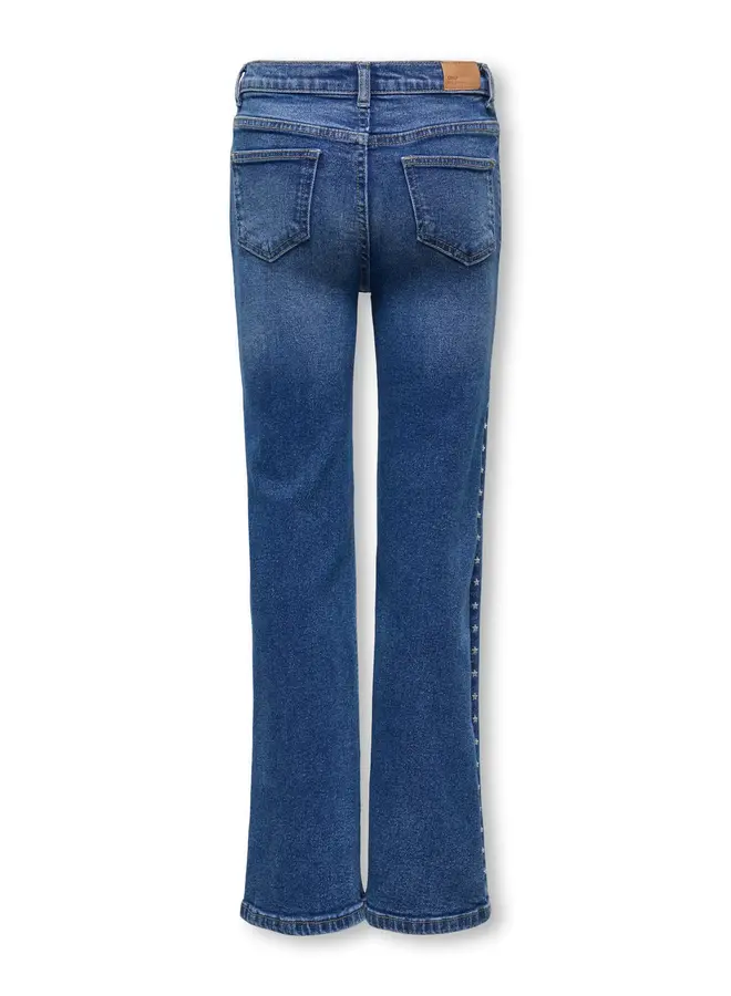 Kids Only - Juicy wide star denim - Medium blue denim