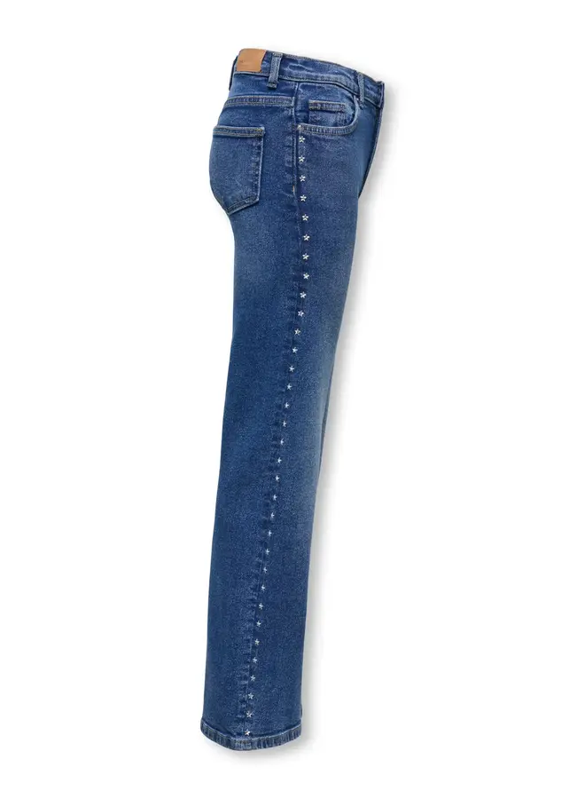 Kids Only - Juicy wide star denim - Medium blue denim