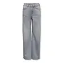Kids Only - Cobain wide denim - Light grey denim rhinestones