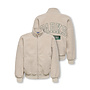 ONLY & SONS Junior - Parks life zip sherpa sweat - Silver lining/Embroidery pineneedle