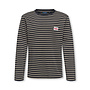 ONLY & SONS Junior - Dawson stripe tee - Dark navy/Laurel oak