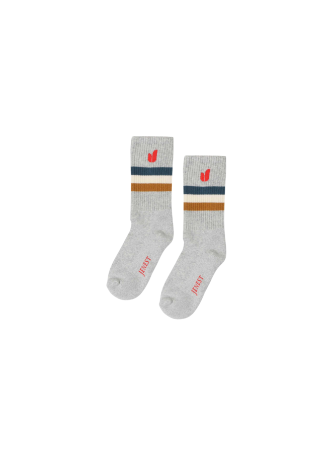J sport socks - Grey melange