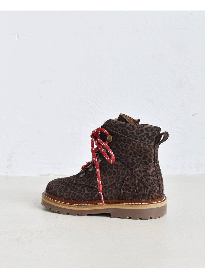 du Loua - Du louen - Brown leo suede