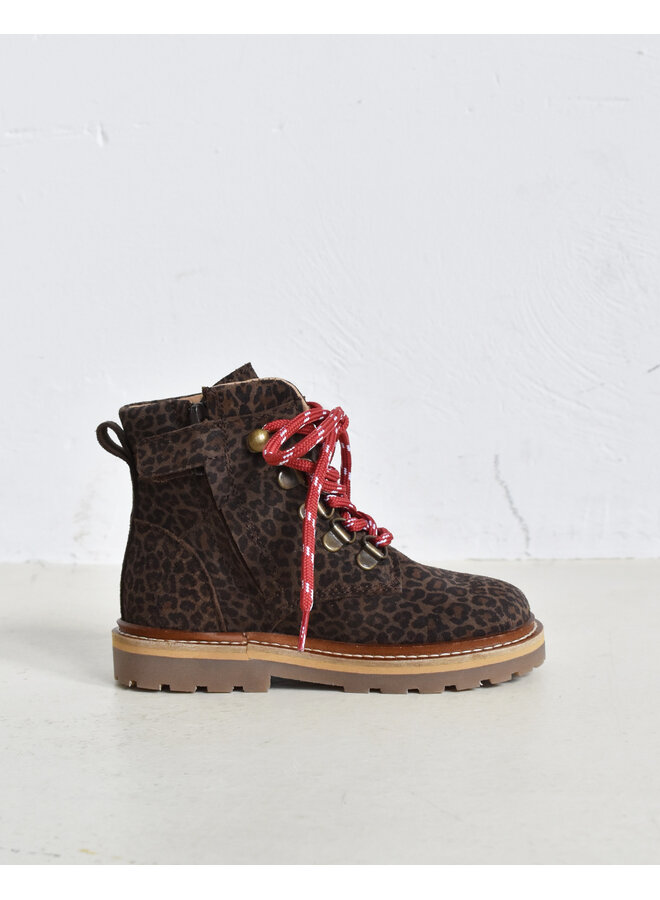 du Loua - Du louen - Brown leo suede