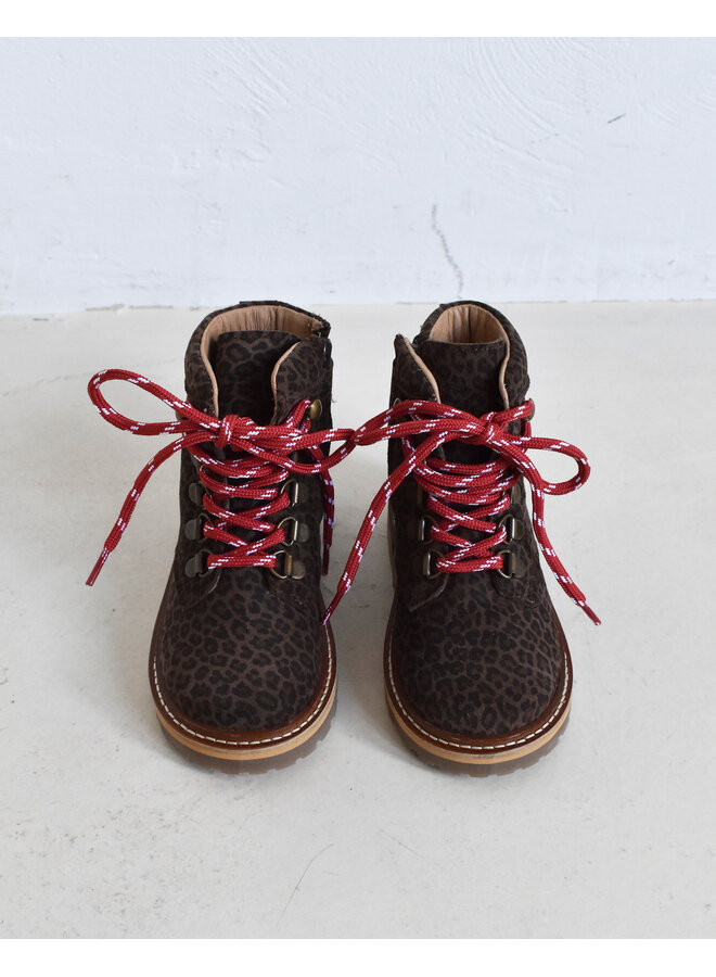 du Loua - Du louen - Brown leo suede