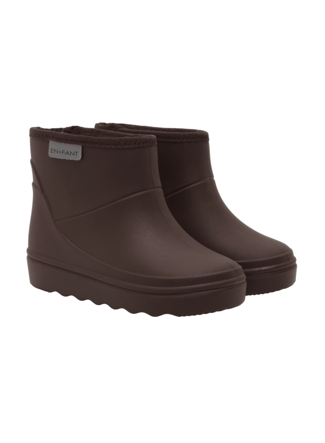 Enfant - Thermo boots short - Coffee bean