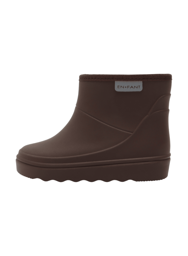 Enfant - Thermo boots short - Coffee bean