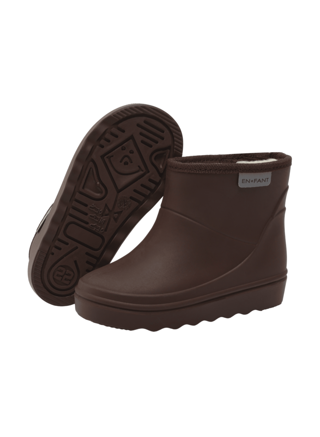 Enfant - Thermo boots short - Coffee bean